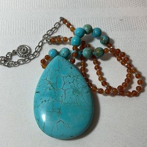 Graziano Howlite Necklace